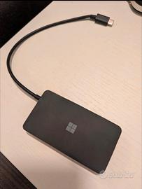 Microsoft USB-C Travel Hub Originale - Nero