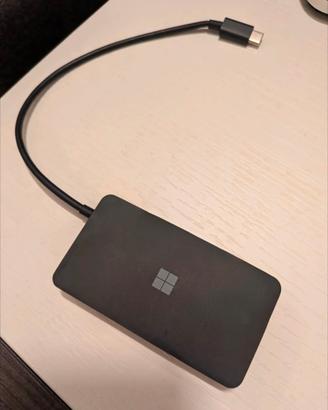 Microsoft USB-C Travel Hub Originale - Nero