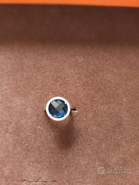 Anello Boccadamo con Swarovski blu 