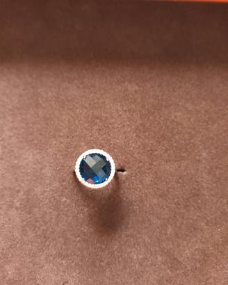 Anello Boccadamo con Swarovski blu 