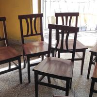 Sedie in legno 