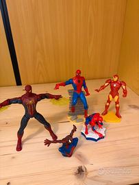 Spiderman Ironman Lotto personaggi