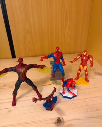 Spiderman Ironman Lotto personaggi