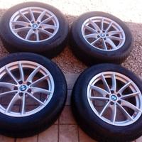 Cerchi e gomme termiche nuove 18 originali bmw