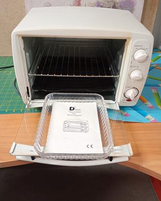 Forno elettrico D-tech FP19 1380W con accessori