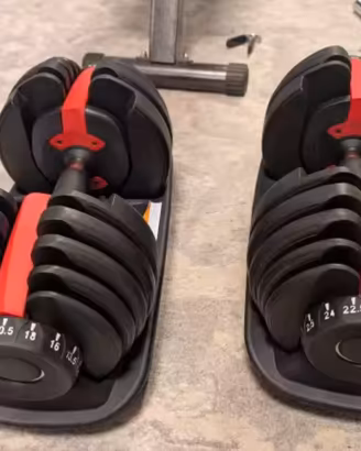 Manubri regolabili 24 kg