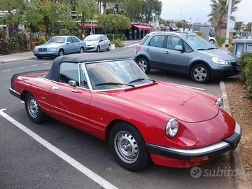 Alfa Romeo duetto spider terza serie 1986