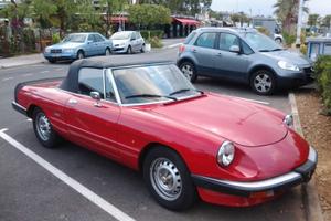 Alfa Romeo duetto spider terza serie 1986