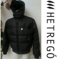 HETREGÓ PIUMINO SIBERIANO BOMBER nero e cappucci