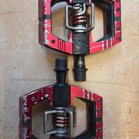 Pedali Crankbrothers Mallet E rossi