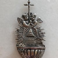 Acquasantiera 8 in argento da collez