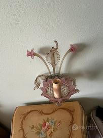 Lampadario vetro murano