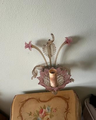 Lampadario vetro murano