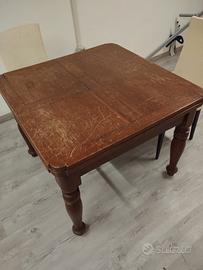 TAVOLO PROLUNGABILE LEGNO