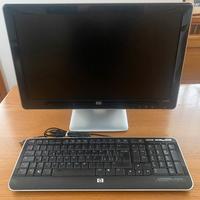 Monitor e tastiera HP