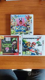 SET 3 GIOCHI NINTENDO 3DS come nuovi