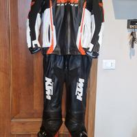Tuta KTM 2 pezzi in pelle di bovino