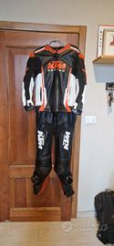 Tuta KTM 2 pezzi in pelle di bovino