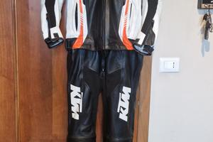 Tuta KTM 2 pezzi in pelle di bovino
