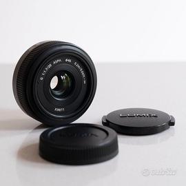LUMIX G 20mm F1.7 ASPH obiettivo +per MFT micro4/3