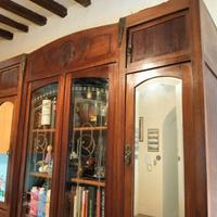 CREDENZA/LIBRERIA IN STILE LIBERTY PRIMA META’ 900