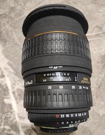 Obiettivo Sigma macro 24-70mm F/2,8 EX DG