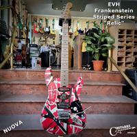 EVH Striped Series Frankie Red-Black Stripes Relic