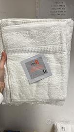 Tris Asciugamani in spugna 450 grammi nuovi