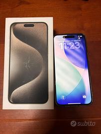 iPhone 15 pro max 256 gb