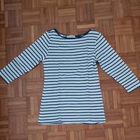 T-shirt cotone a righe 