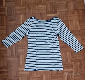 T-shirt cotone a righe 