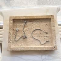 SVUOTA TASCHE / VASSOIO in Travertino