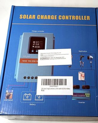 Regolatore di carica solare ibrido MPPT 120A