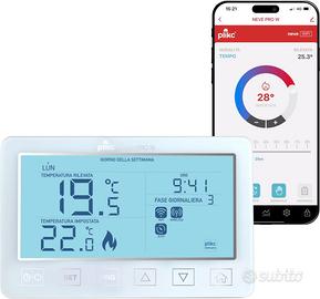 Plikc - Cronotermostato digitale Wifi dual band co