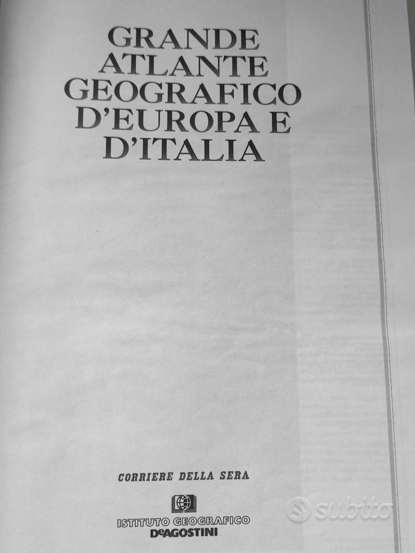 atlante geografico Europa Italia - Libri e Riviste In vendita a Pisa