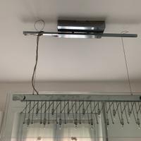 Lampadario in vetro moderno