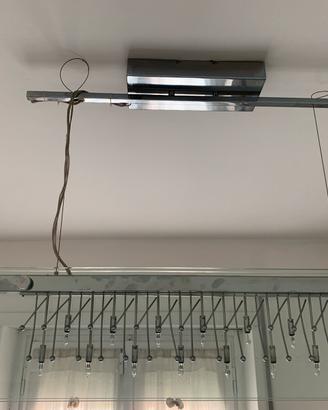 Lampadario in vetro moderno