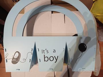 porta bomboniere per baby shower