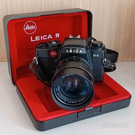 Leica r4 con obiettivo Leica Vario Elmar 35-70