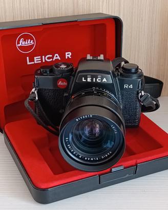 Leica r4 con obiettivo Leica Vario Elmar 35-70