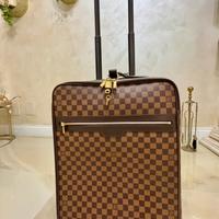 Valigia a mano 55 Louis Vuitton Pègase Ebene pelle