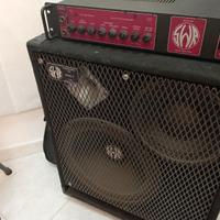 amplificatore per basso SWR red face 350w/Triad 1
