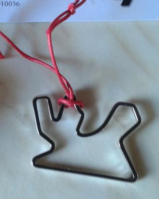 Ciondolo MotoGP Qatar Losail acciaio