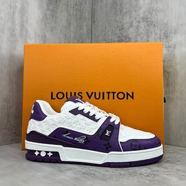 Louis Vuitton trainer purple 