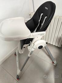 Seggiolone Follow Me 2022 ecopelle nero – Ottime c