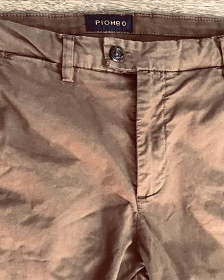 Pantaloni chino marroni