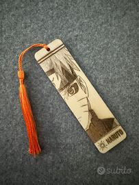 Segnalibri manga in legno PERSONALIZZATI - Naruto