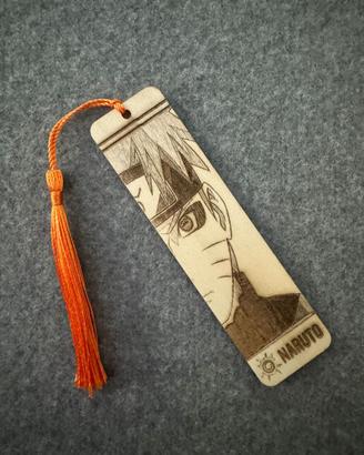 Segnalibri manga in legno PERSONALIZZATI - Naruto