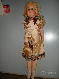 Antica Bambola in pezza tedesca anni 1930/ 1938