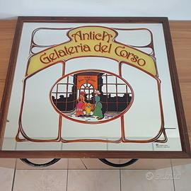 Specchio vintage "Antica Gelateria del Corso"